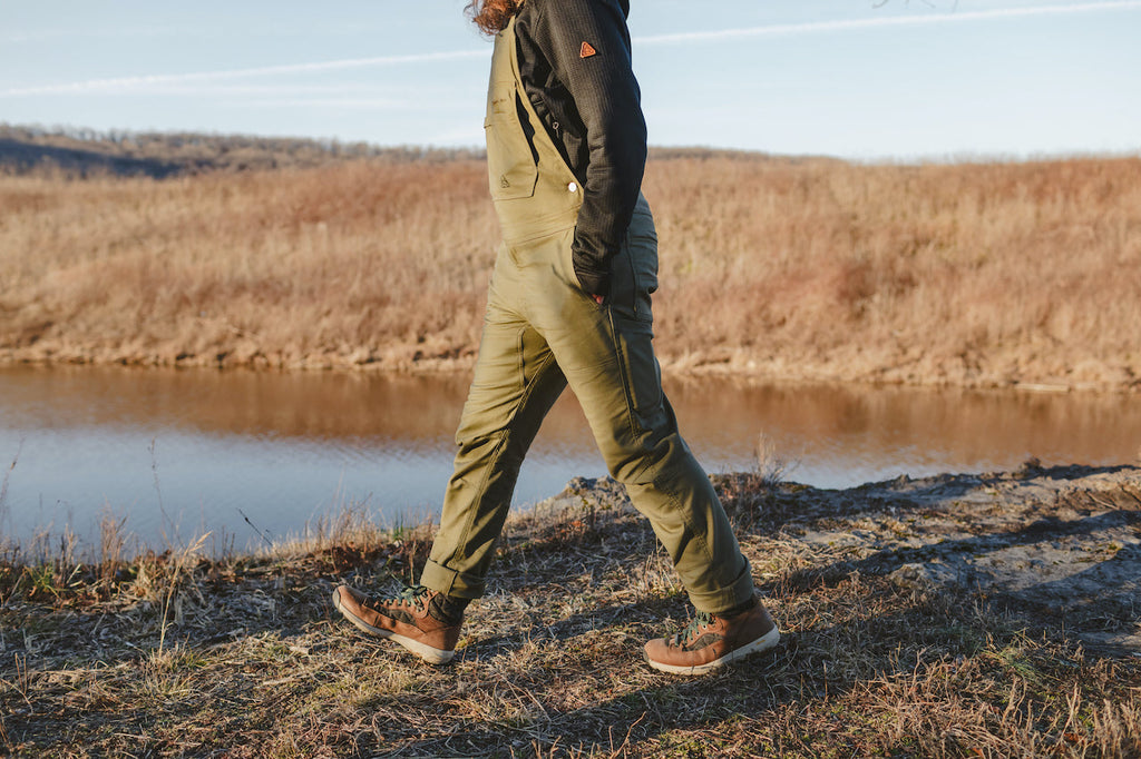 Flex Canvas Pants Navy