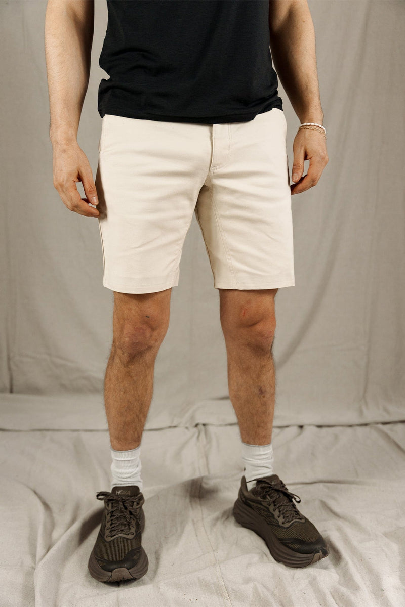 LIVSN Bottoms Birch / 29 Flex Canvas Shorts