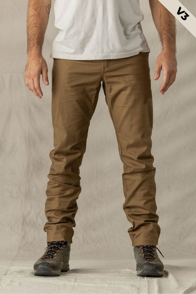 LIVSN Bottoms Brown / 29 / 30 Flex Canvas Pants V3 - Brown