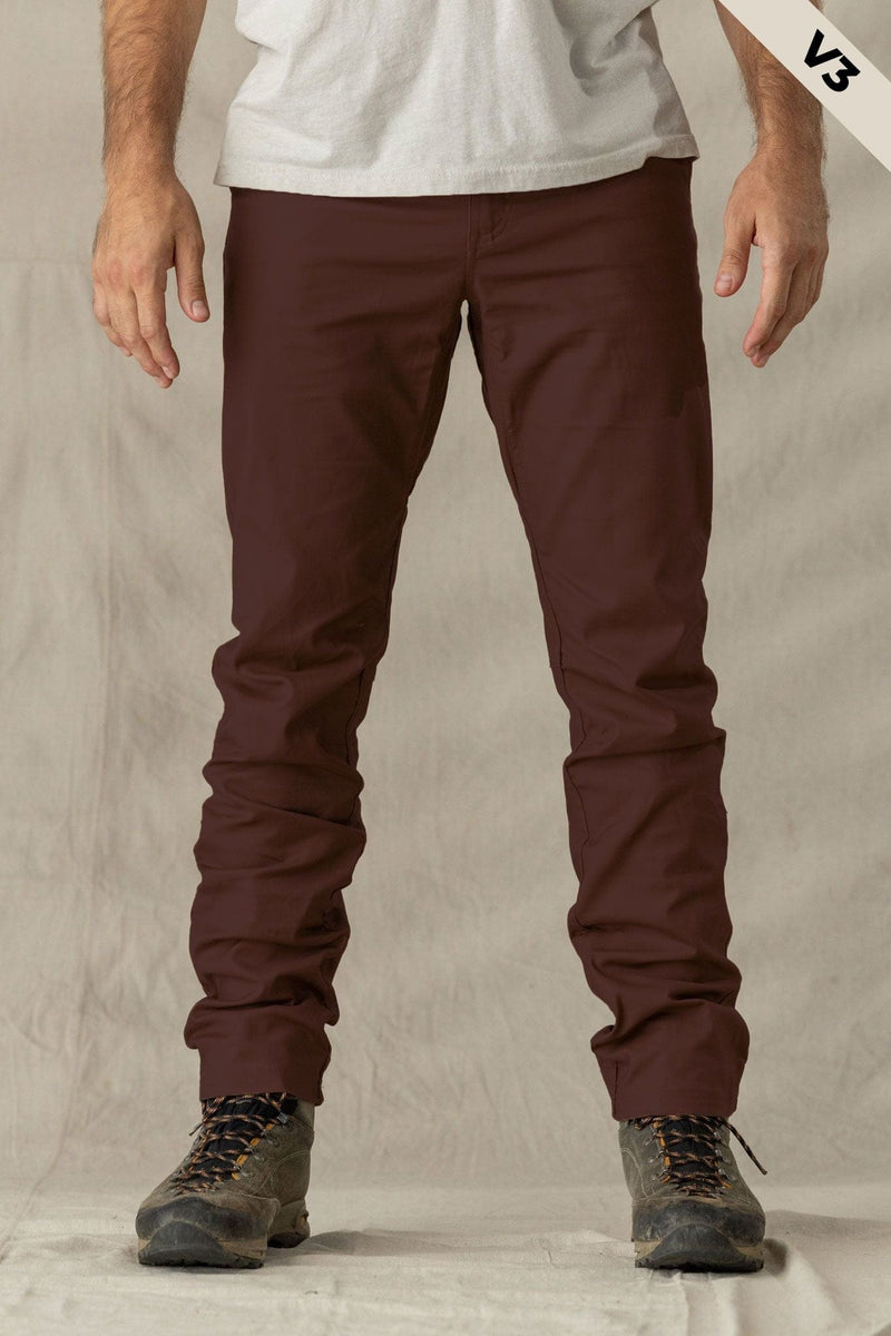 LIVSN Bottoms Chestnut / 29 / 30 Flex Canvas Pants V3 - Chestnut