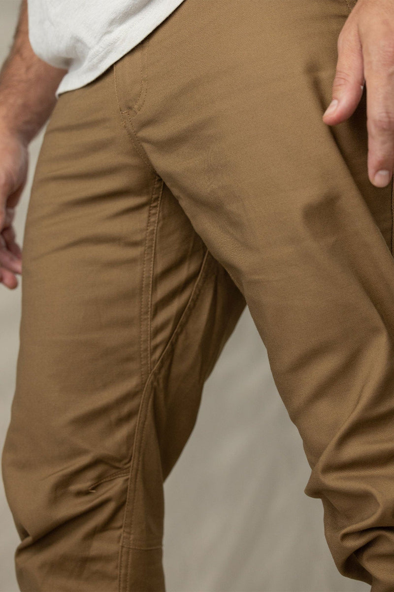 LIVSN Bottoms Flex Canvas Pants V3 - Brown