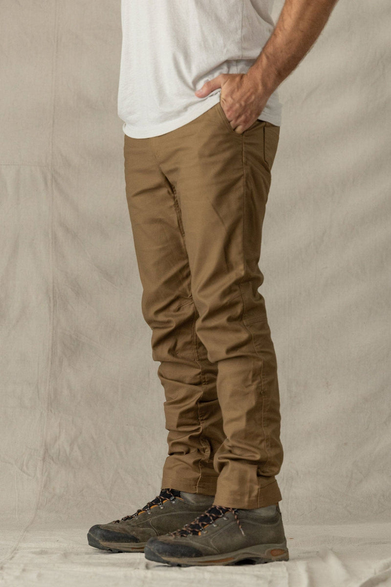 LIVSN Bottoms Flex Canvas Pants V3 - Brown