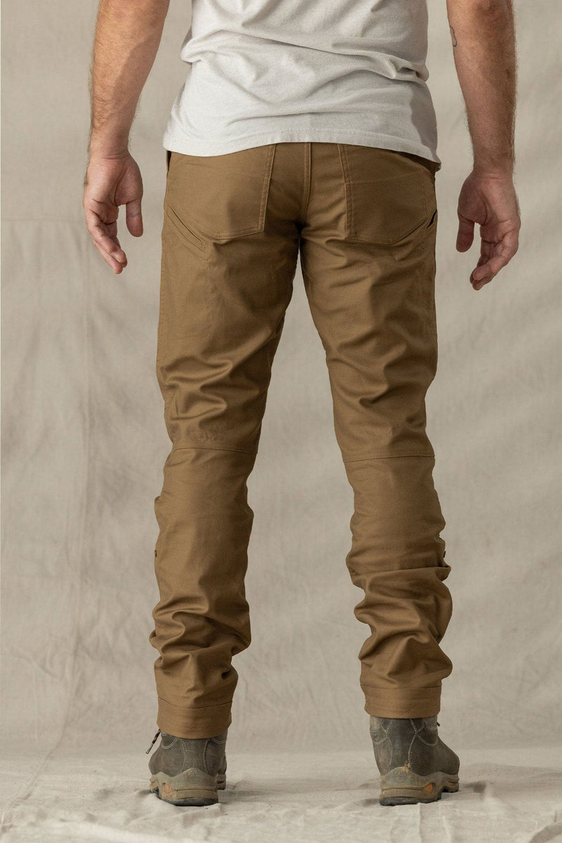 LIVSN Bottoms Flex Canvas Pants V3 - Brown