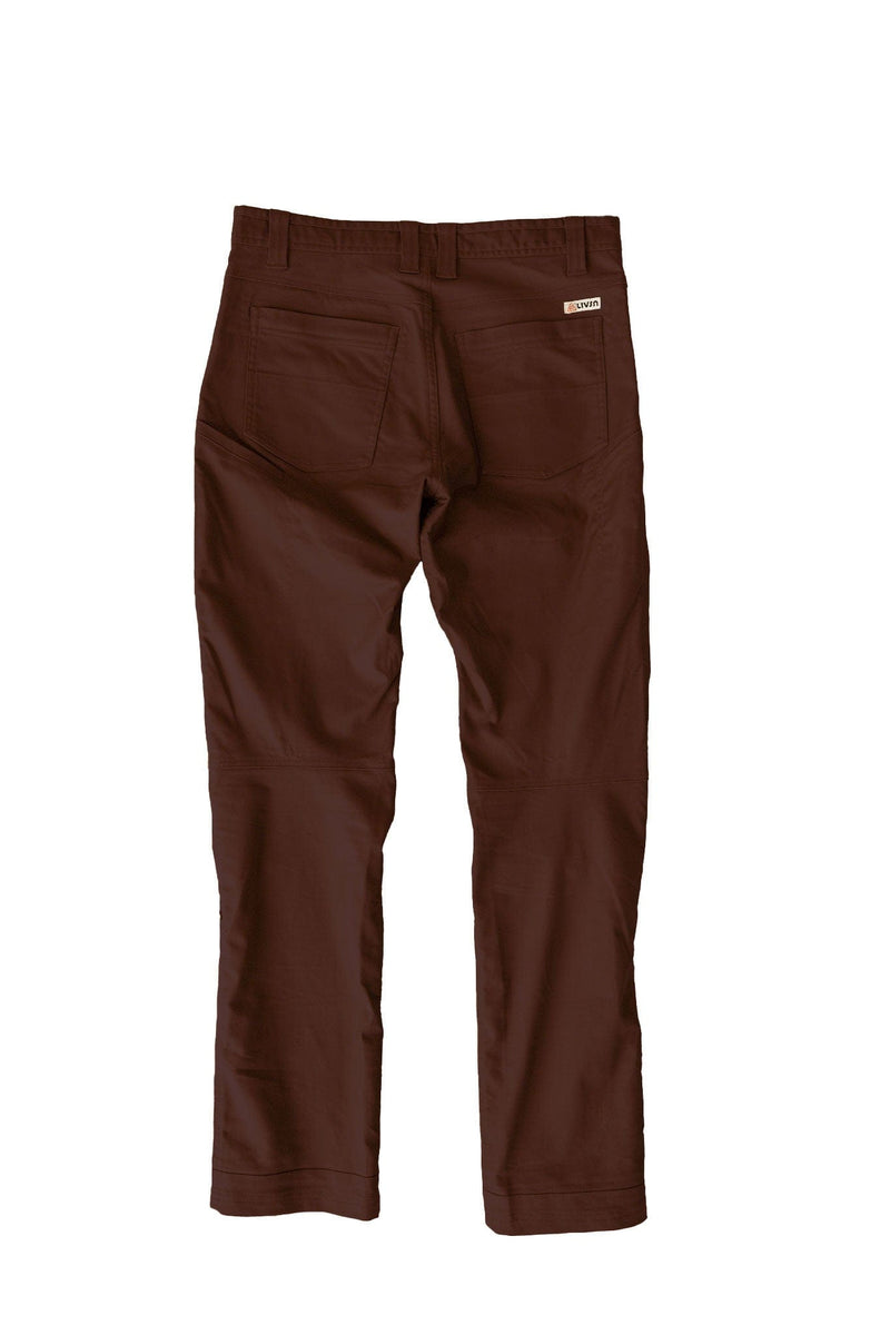 LIVSN Bottoms Flex Canvas Pants V3 - Chestnut