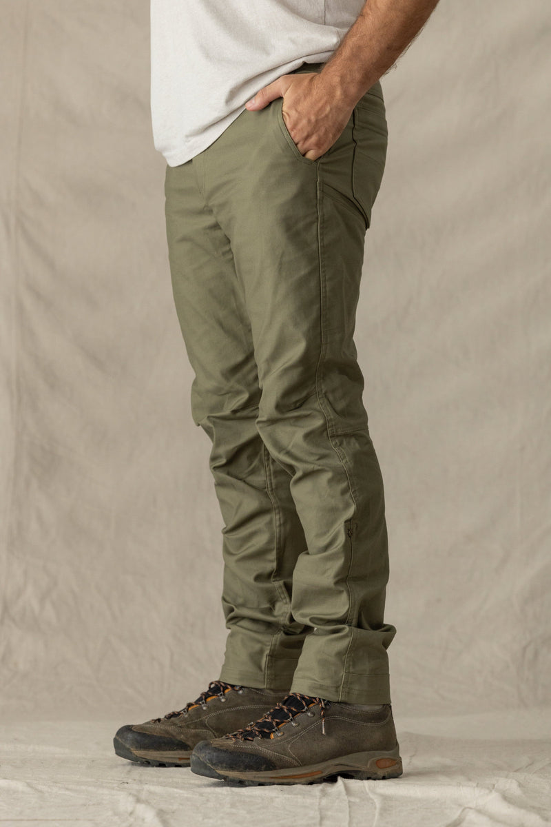 LIVSN Bottoms Flex Canvas Pants V3 - Olive