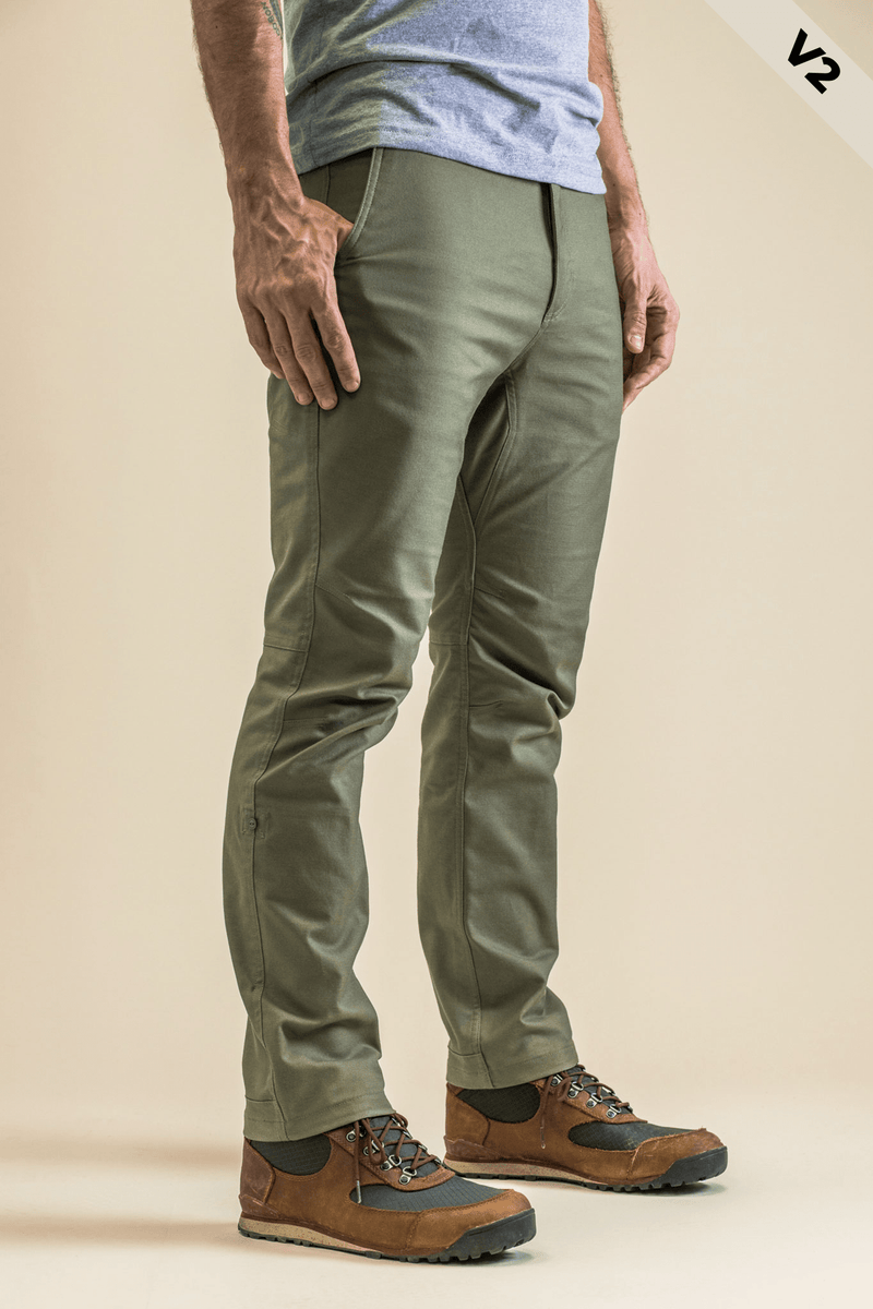 LIVSN Bottoms Olive / 40 / 34 Flex Canvas Pants V2