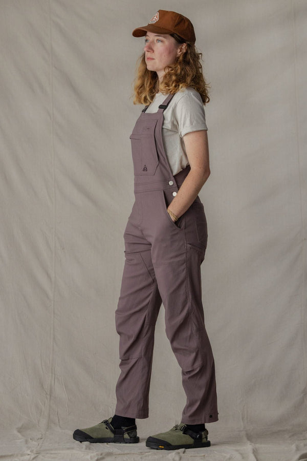 LIVSN Plum Truffle / 00 / 29 Women's Ecotrek Overalls Preorder