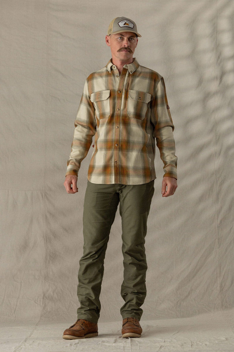 LIVSN Tops Benchmark Field Flannel