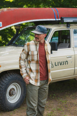 LIVSN Tops Benchmark Field Flannel